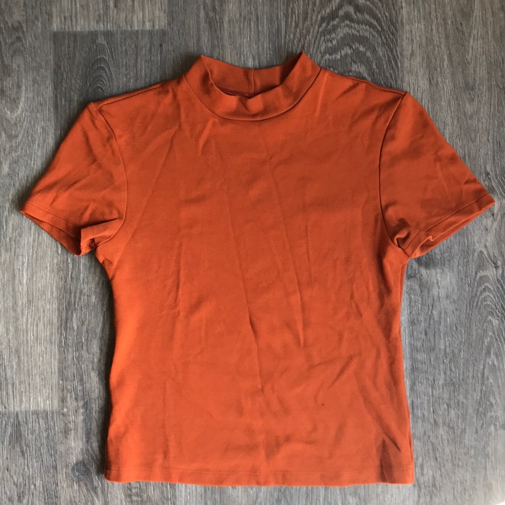 AMERICAN APAREL / mock neck 🧡